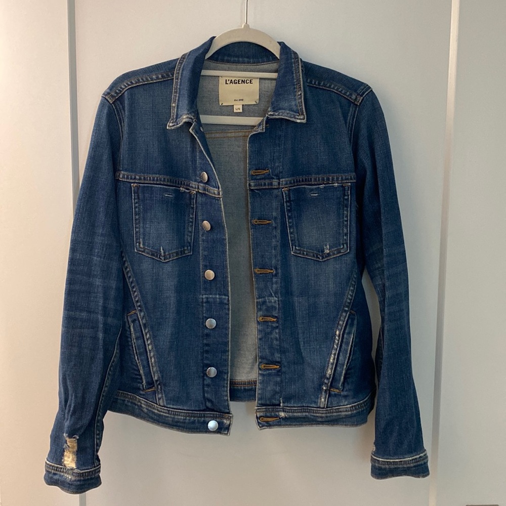 L’AGENCE Denim Jacket